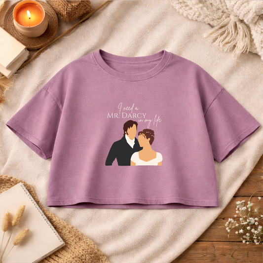 Mr. Darcy - Vieux rose (crop top)