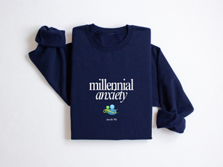 Millennial Anxiety - Navy et Beige
