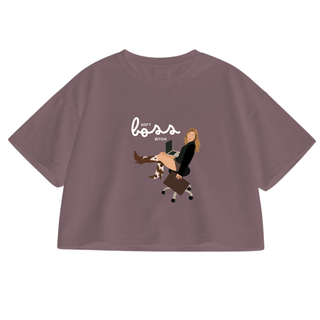 Soft Boss Bitch - Crop top