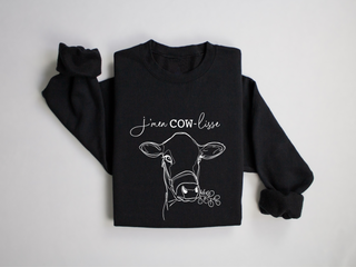 J'men COW-lisse - Blanc & noir