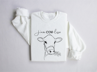 J'men COW-lisse - Blanc & noir