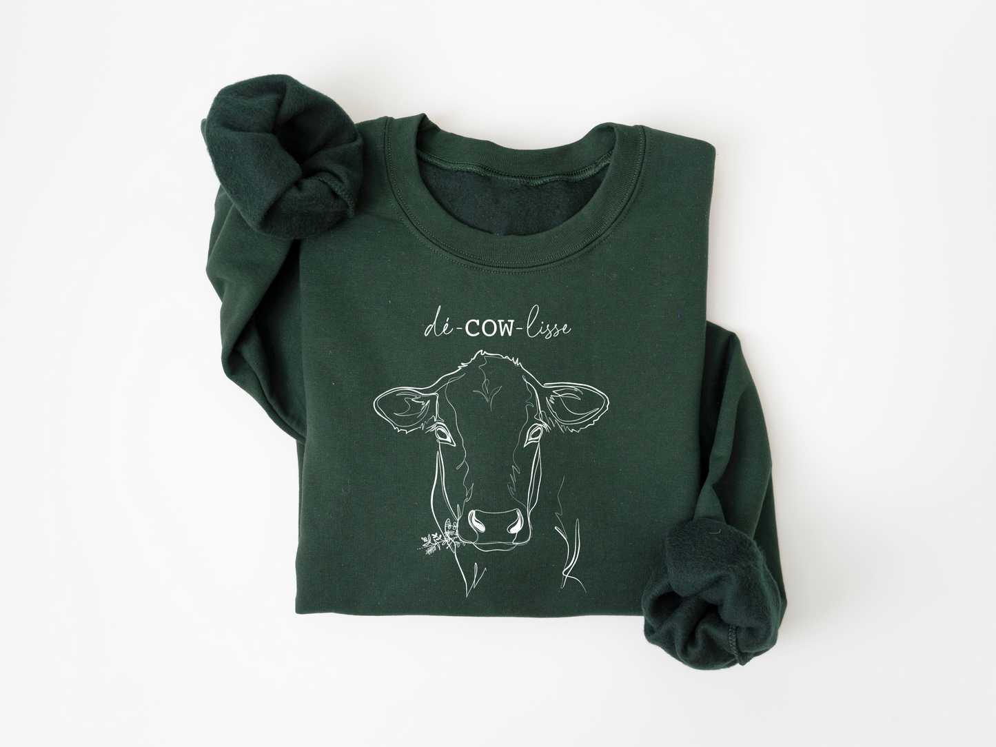 Dé-COW-lisse - Vert forêt