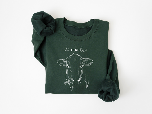 Dé-COW-lisse - Vert forêt