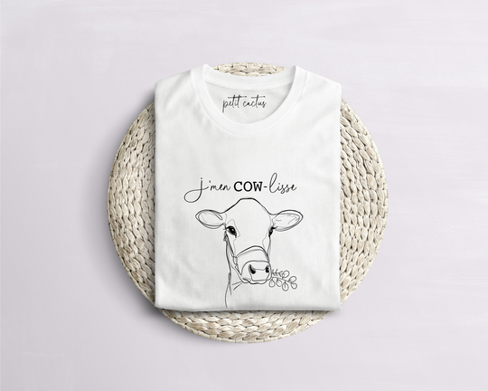 J'men COW-lisse - Blanc