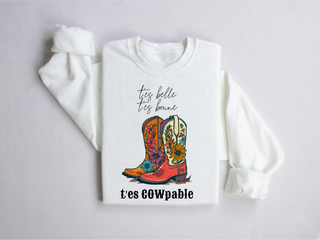 T'es COWpable - Blanc & Noir