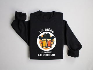 La bière m'a jamais brisé le coeur - Noir