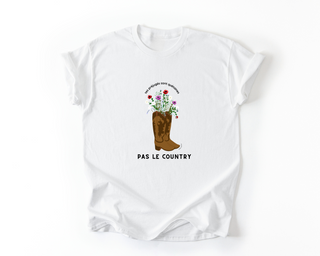 Tes préjugés sont quétaine, pas le country - Blanc