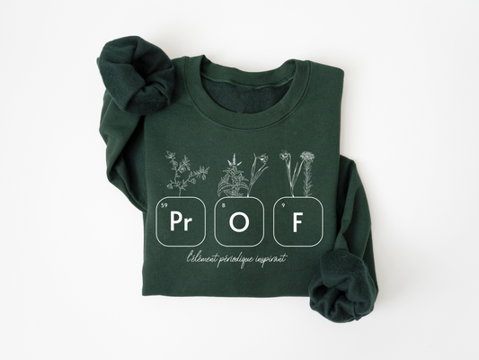Prof périodique - Vert forêt