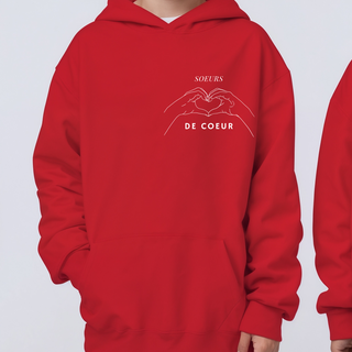 Soeurs de coeur - Hoodie enfant