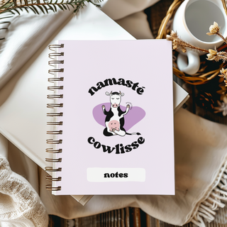 Namasté cowlisse - Cahier de notes