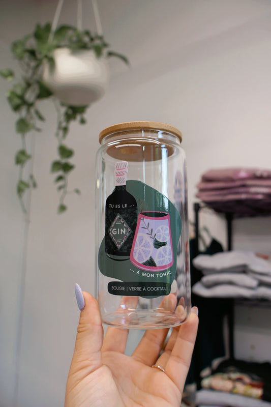 Le Gin à mon tonic - Verre à Cocktail