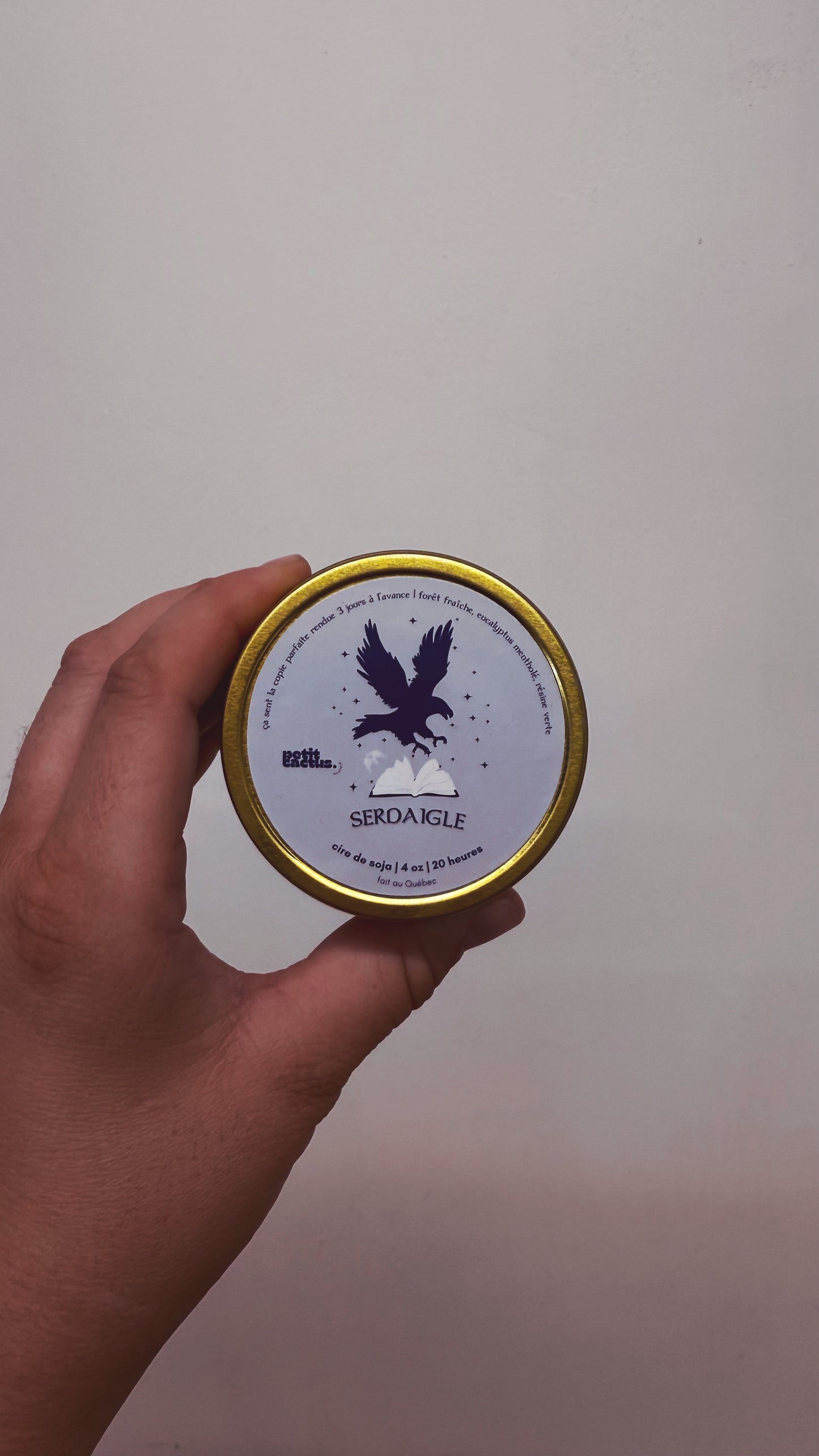 Bougie 4 oz POUDLARD