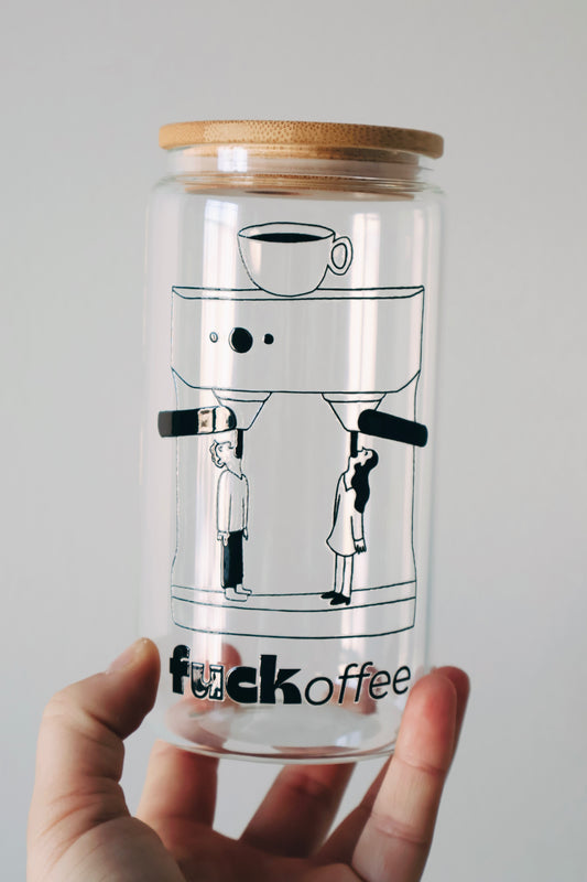 Fuckoffee - Tasse en verre