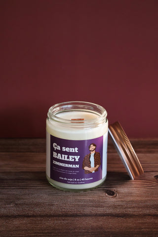 It smells like Bailey Zimmerman - Country Candle