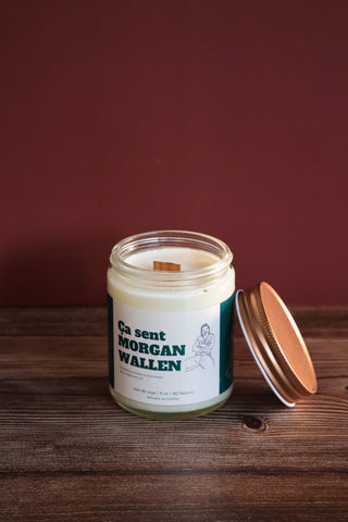 It smells like MORGAN WALLEN - Country Candle