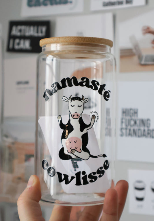 Namasté cowlisse - Tasse en verre