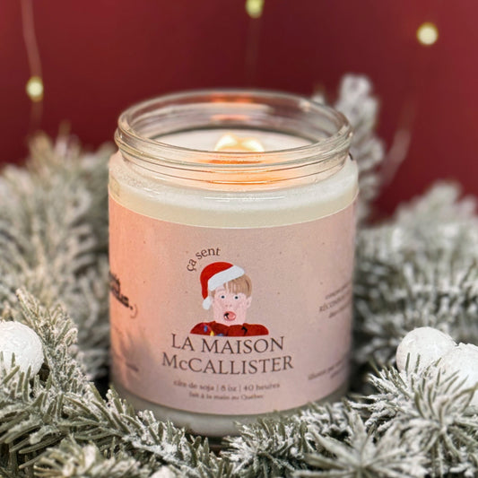 Ça sent la maison des McCallister - Bougie