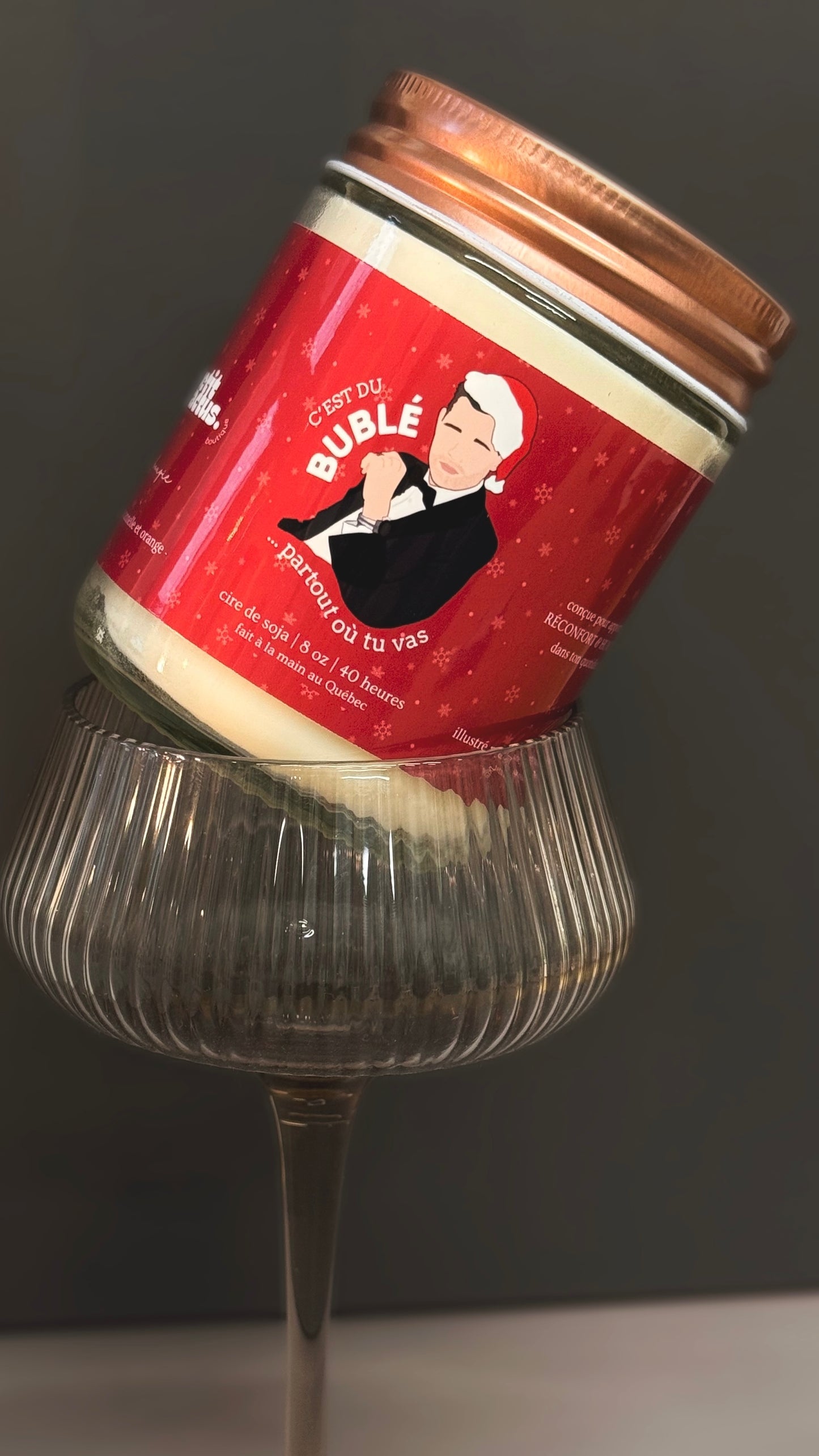 C'est du BUBLÉ partout où tu vas... - Bougie