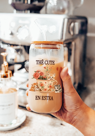 Thé cute en estea - Tasse en verre