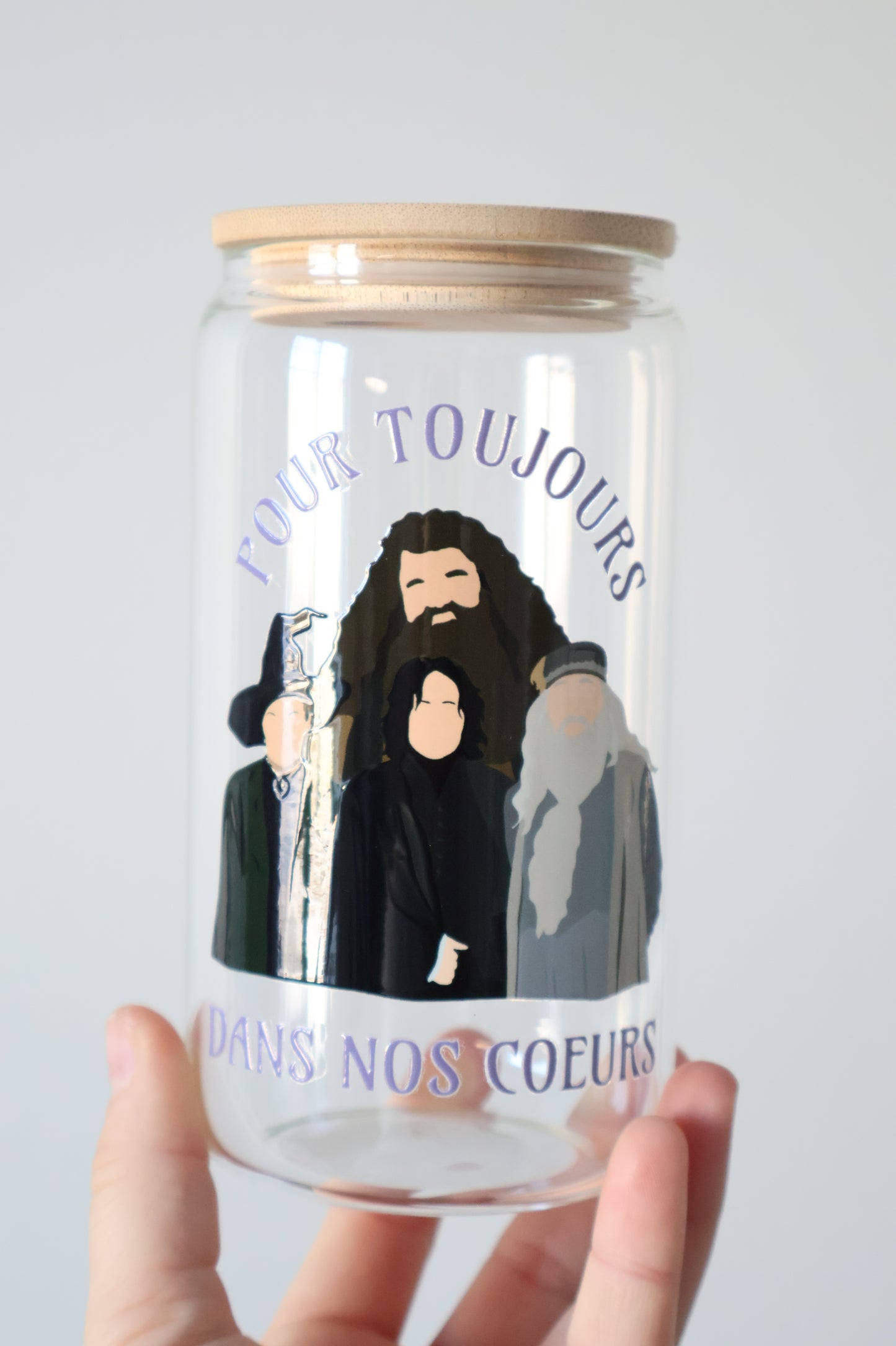 Pour toujours - Tasse en verre