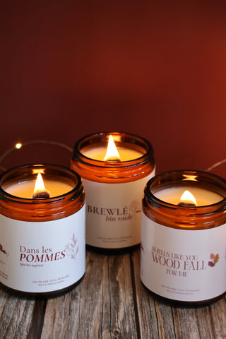 Coffret You WOOD FALL for me - 3 bougies d'automne