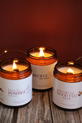 Coffret You WOOD FALL for me - 3 bougies d'automne
