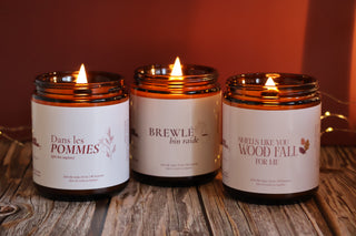 Coffret You WOOD FALL for me - 3 bougies d'automne