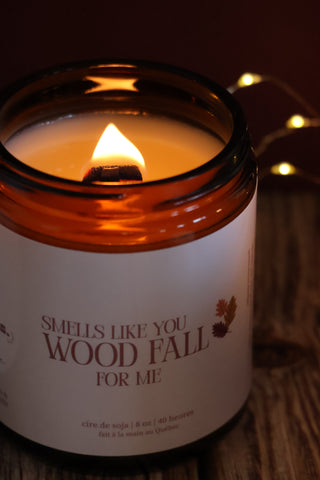 Smells like you WOOD FALL for me - Bougie