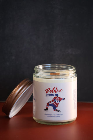 Smells like Dobeš - Hockey candle