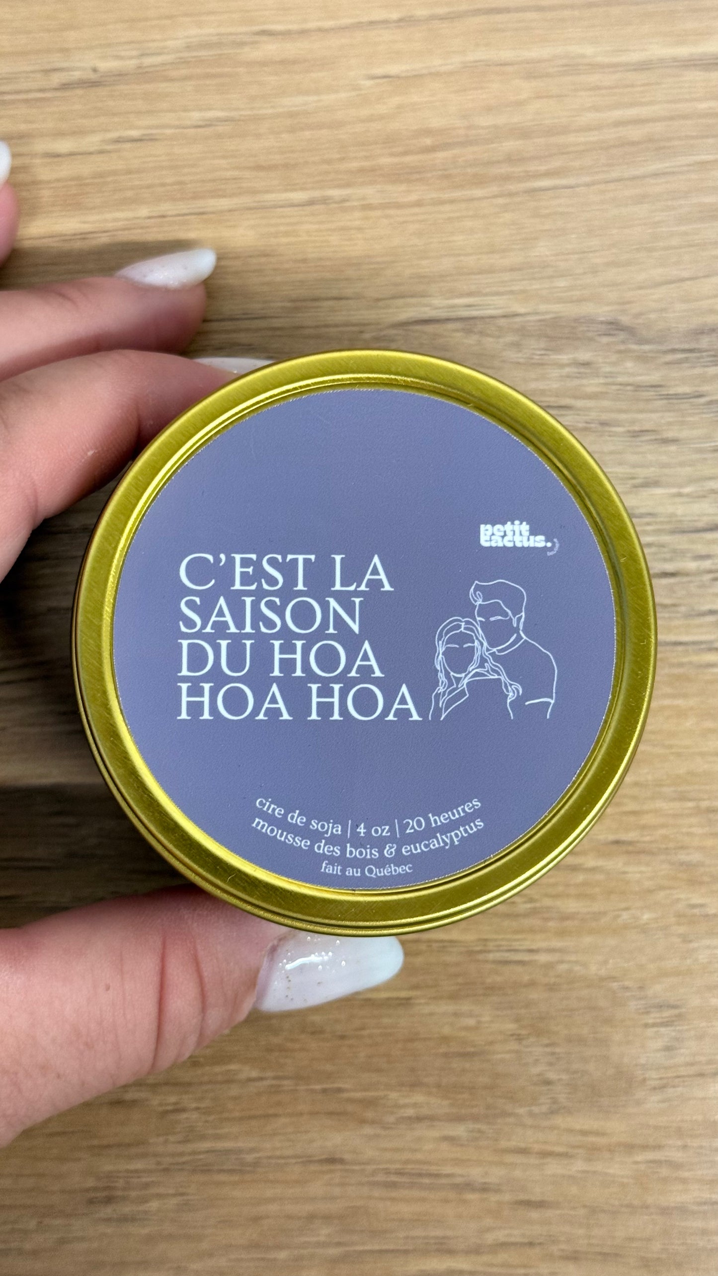 Coffret C'est la saison du Hoa Hoa Hoa - 3 bougies nostalgiques