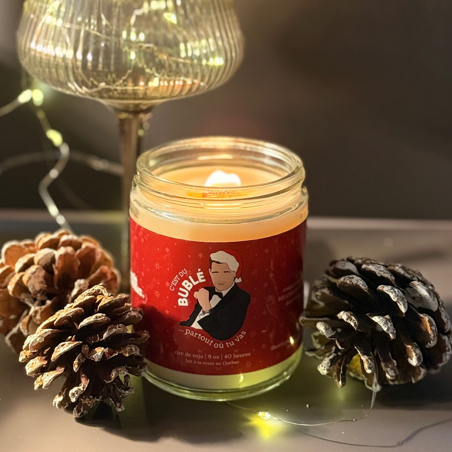 C'est du BUBLÉ partout où tu vas... - Bougie