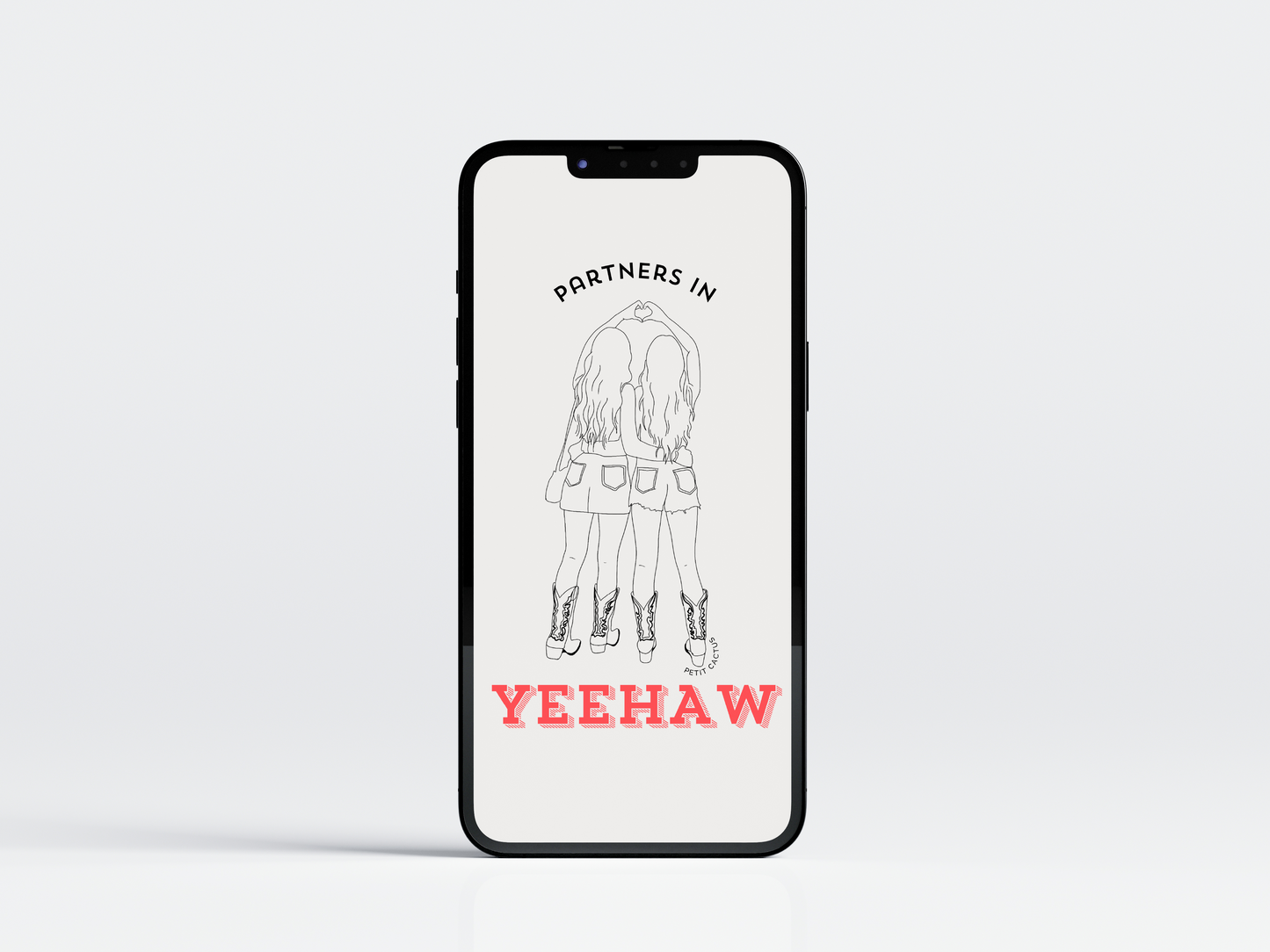 Partners in Yeehaw - Illustration numérique