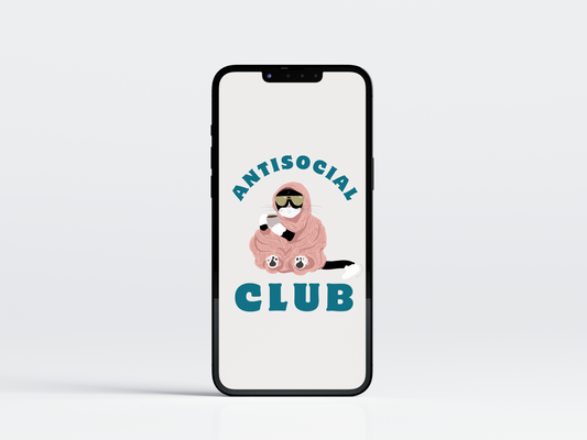 Antisocial CLUB - Illustration numérique