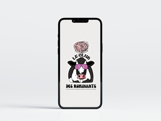 Le Club des Ruminants - Illustration numérique