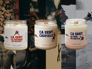 Coffret Hockey night in Montreal - 3 bougies hockey