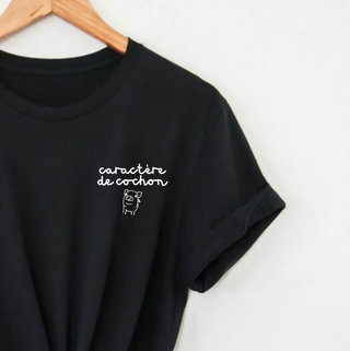 Caractère de cochon - Crop top