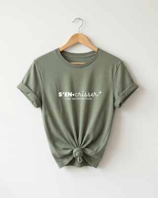 S'en crisser +, c'est ma résolution - Crop top