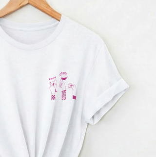 Kisses Cheers - Crop top