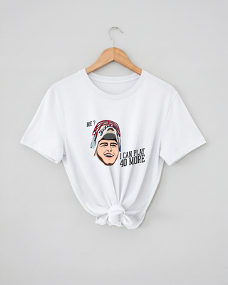 I can play 40 more - Crop top
