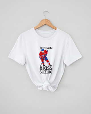 Keep Calm & Kiss Suzuki - Crop top