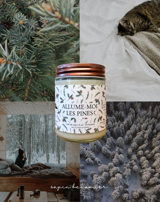 Allume-moi les pines - Bougie
