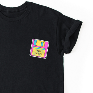 I miss the 90s (disquette) - T-shirt