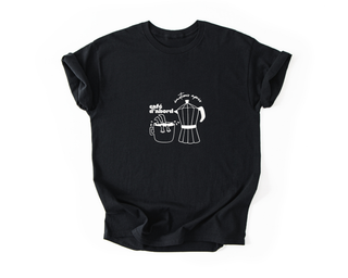 Coffee first, emotions later - T-shirt