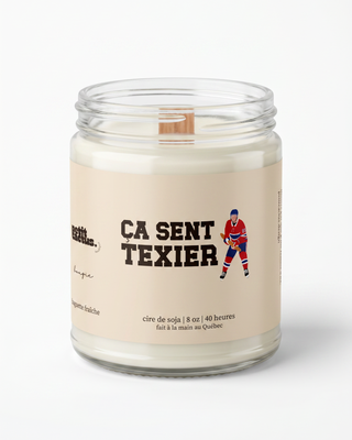 Ça sent Texier - Bougie hockey